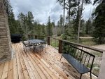 New front deck with grill